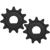 Socobeta T8f Sprocket 10t 2PCS 5x5x3 2PCS E Scooter Electric Sprocket Drive Pinion 11 Tooth Chain 25h High Motor Gear