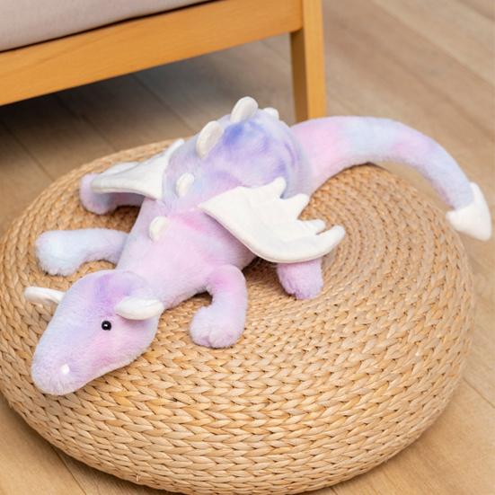 Dragon Plush Doll Realistic Stuffed Animal Toy 50cm Cute Flying Dragon Pillow Soft Cuddling Gift