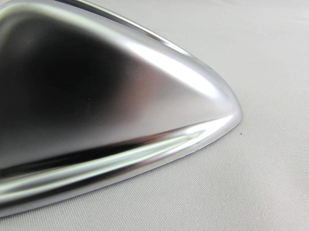 BRIGHTZ Satin Silver Antenna Cover for Toyota Ractis Compatible with and P105 100/105 [ANTENNA-043] SCP100, NCP100, NCP105, SCP, NCP, P100,