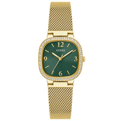 Orologio da polso da donna al quarzo Cinturino in acciaio inossidabile Cassa in acciaio inossidabile Movimento al quarzo Adatto per incontri quotidiani e altre occasioni GW0354L5