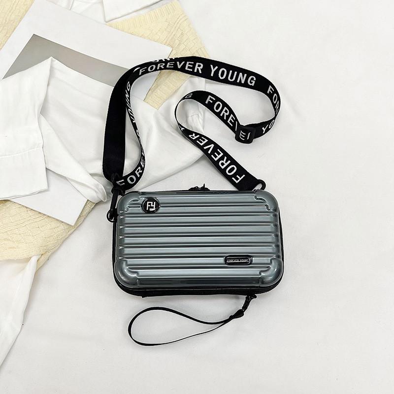 Stylish 2024 Trendy Pvc Small Square Crossbody Bag Casual Spring Shoulder Bag