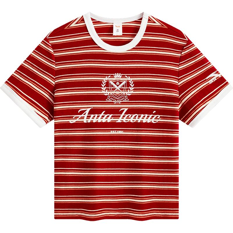

Anta Girls Trendy Knit Short Sleeve T-Shirt 165