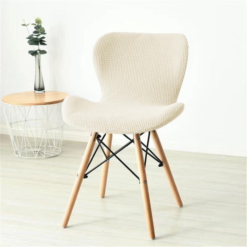 

Latest Chair Cover Autumn and Winter Dining Table Universal Stool Cover Chair Cover Universal Dining Chair Cover Home Use Square Stool Cover Table 40*25*35cm бежевий