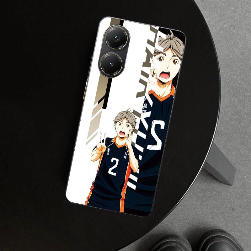 Anime Haikyuu School Volleyball Phone Case Cover for Xiaomi Poco X6 X5 X7 Pro F7 Ultra Redmi 15C 15 13C 13 12C 12 10C 10 10A 9C