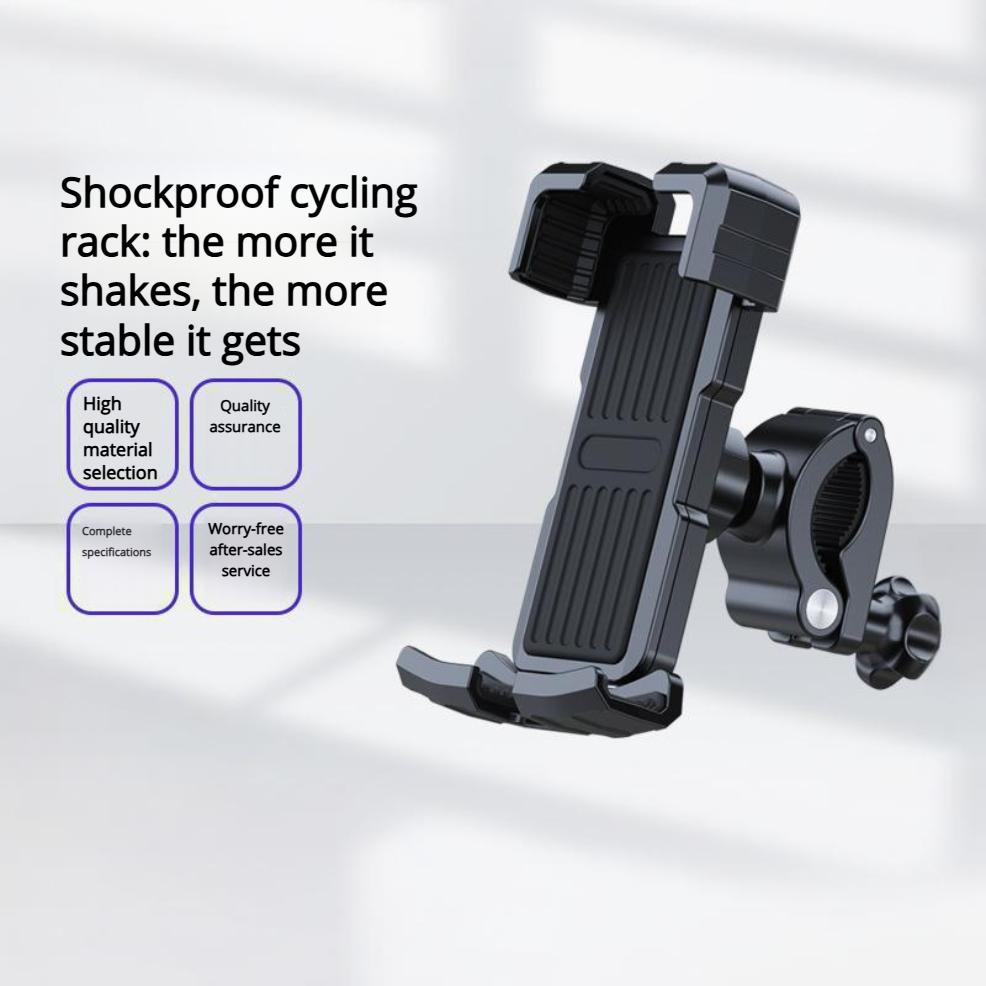 Bicycle Phone Mount for Mountain Bikes, Single Use, Motorcycle Riding, Road Bike Decoration & Navigation Accessory