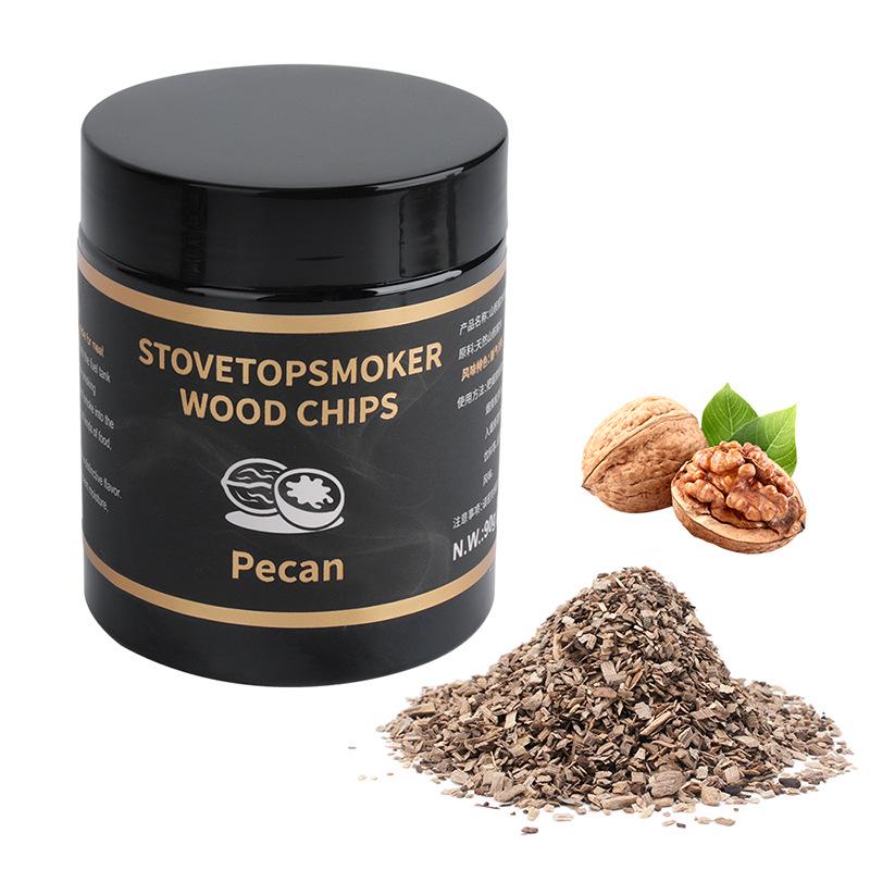 Handheld Smoker Wood Chips - Apple, Walnut, Cherry, Oak Flavors for Molecular Cuisine