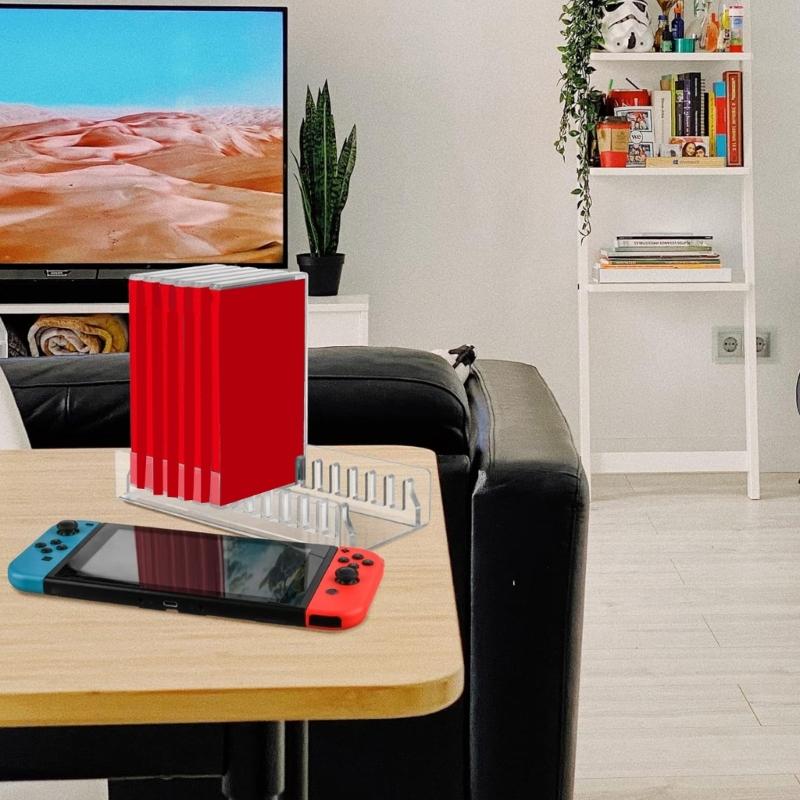 2PCS Versatile Cards Box Organizers Portable Holder for Most Adults Home Organization Decoration Gaming Accessories