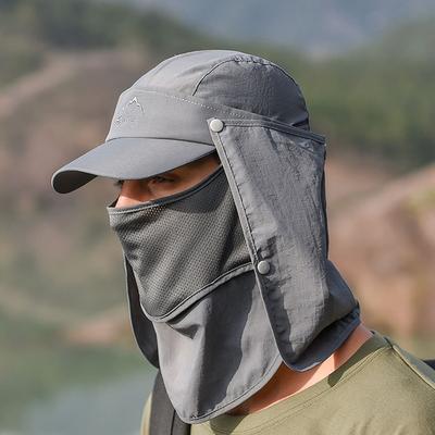 Sunscreen Hat, Outdoor Fishing Hat, Men's Sunscreen, Summer Quick Drying Hat, Baseball Cap