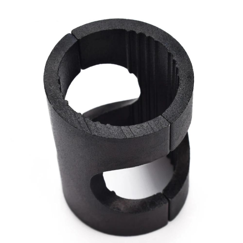With A Diameter 25.4 Becomes 31.8 Variable Diameter Tube Aluminum Alloy Black Stem Reducer Handlebar Shim Adapter