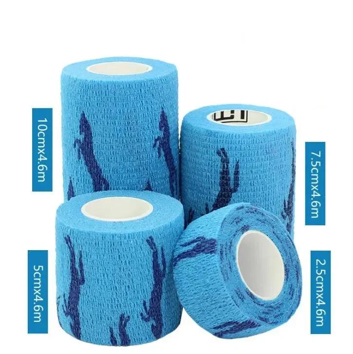

1 Roll Self-adhesive Elastic Bandage Elastoplast Sports Wrap Skin Protector Bandages Wound Dressing Patch First Aid Bandage 2.5cmX4.5m