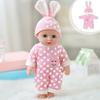 Reborn Puppen Mädchen Kleidung 30cm Schal Puppenkleidung Simulationspuppenkleidung Spielzeug Geschenk Puzzle Klasse Spielhaus Spielzeug Spielsets