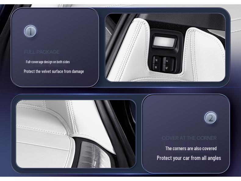 Galaxy M9 Trunk Mat: Full Coverage Tail Box Mat for 2025 Geely Car Interior.
