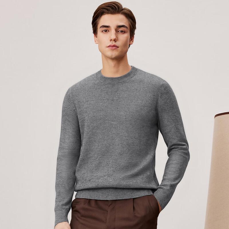 FIRS Men's Round Neck Cashmere Sweater