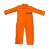 Halloween Masquerade Orange Prisoner Show Costumes, Children's Prison Print Prison Uniforms