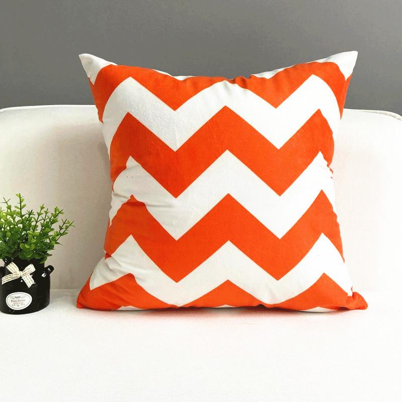 Home Nordic Throw Pillow Cover Sofa Cushion Cover Car Thickened Short Plush Cushion Cover No Pillowcase