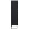 Highboard Black 35 x 30 x 120 cm