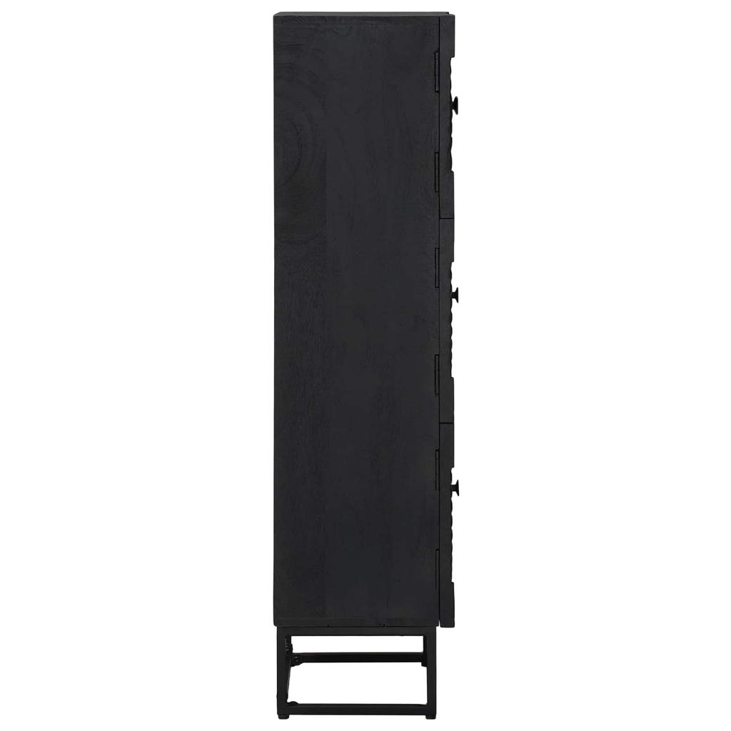Highboard Black 35 x 30 x 120 cm