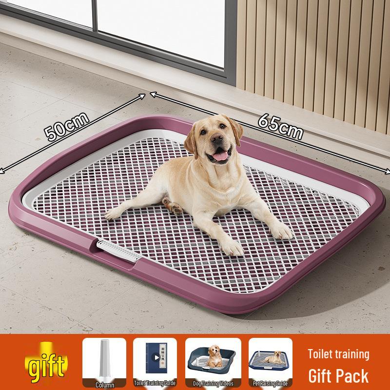 Extra Large High-Fence Anti-Splash Dog Urinal for All Breeds