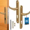 Door Handle Painted Length Al 72 GOLD INSERT