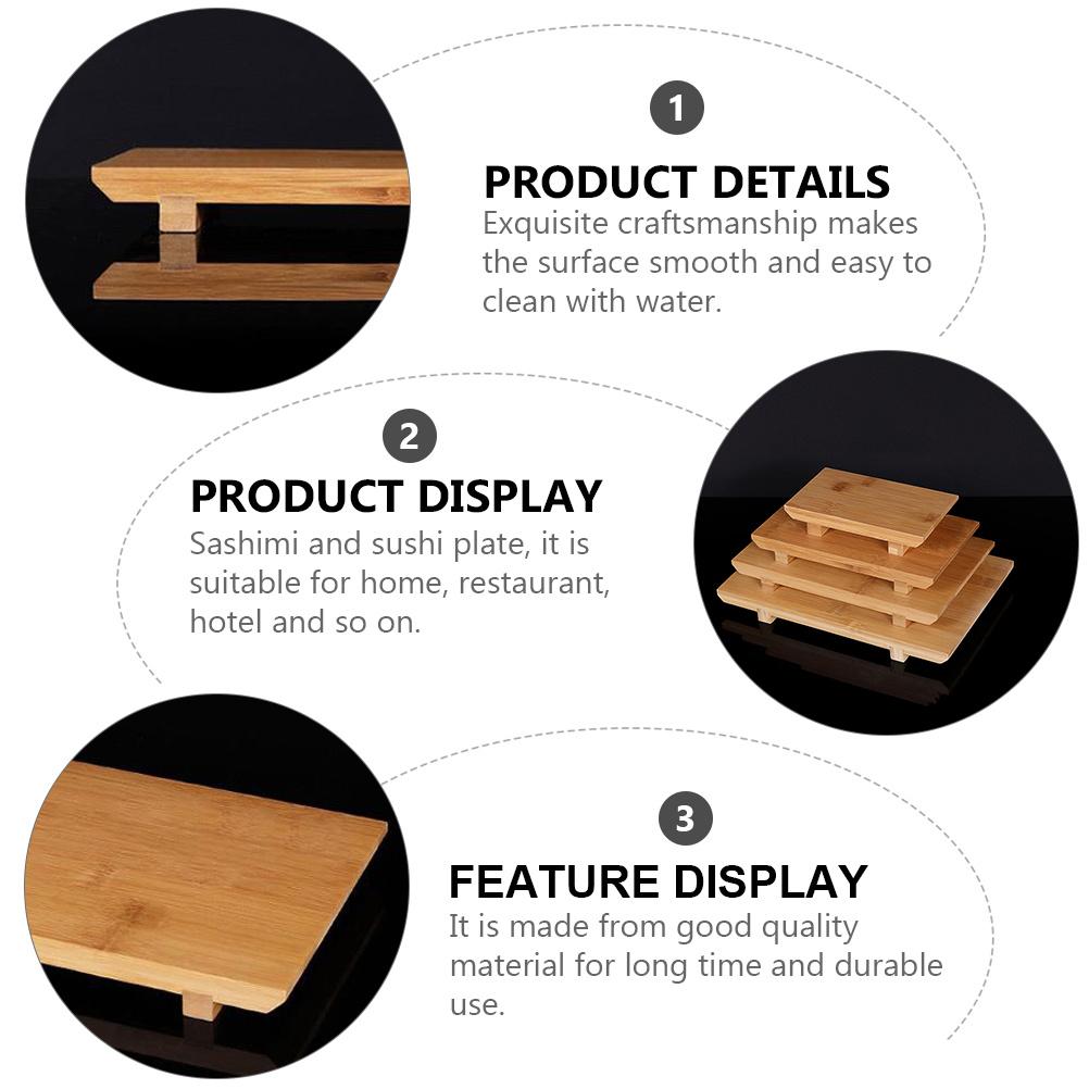 Japanese Food Plate Sushi Dish Ideal Housewarming Gift Functional and Beautiful for Sashimi Dumplings Desserts Daily Or Special