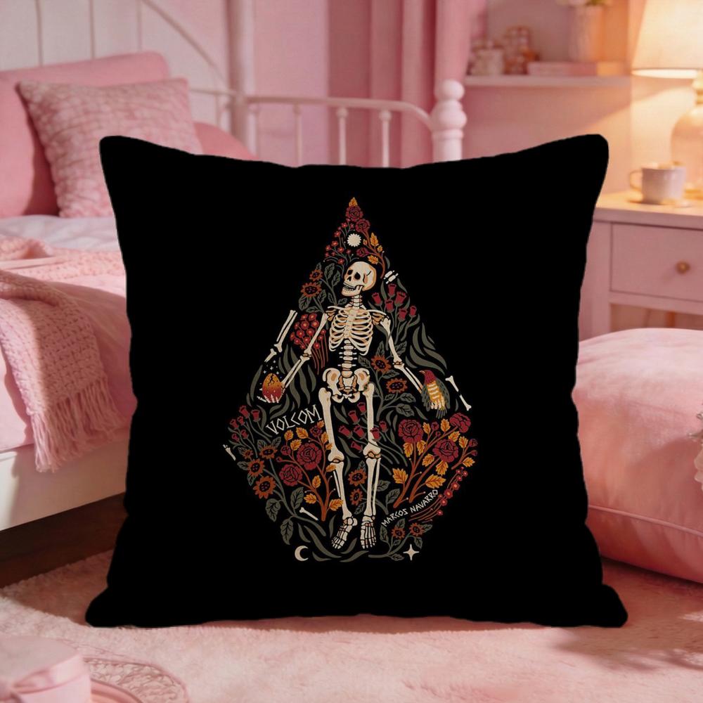 Skate VVolcoms classic Cushion Cover Premium Comfort Reversible Pillow Cove Two in One Design for Any Room Car Interior