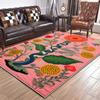 Carpets for Living Room Modern Plant Pattern Decoration Home Non-slip Gaming Room Decoration Fluffy Play Mat Foldable Lounge Rug