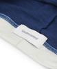 Eondeokeonteulol Cool Two-Tone Color Block Cotton Long Loose Fit Hat Beanie / Layered Slub / Blue