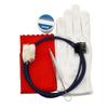 Trombone And French Horn Cleaning Set With Mouthpiece Brush Bore Brush Slide Grease & Polishing Cloth For Brass Instrument