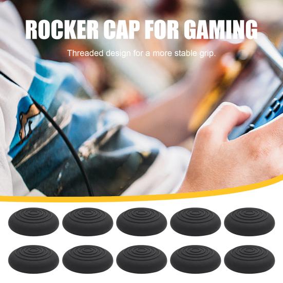 10Pcs Joystick Caps Replacement for PS5 Anti-Slip Game Controller Thumb Grips Silicone Analog Stick Covers Game Controller Accessories Parts