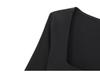 2024 Women's European & American Style Black Balloon Silhouette Square Neck Long Sleeve Short Dress