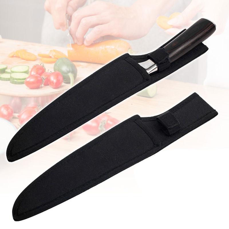 Chef Knife Bag Carry Case Thicken Oxford Cloth Kitchen Knife Sheath Kitchen Cooking Portable Durable Storage Pockets Carry Pouch