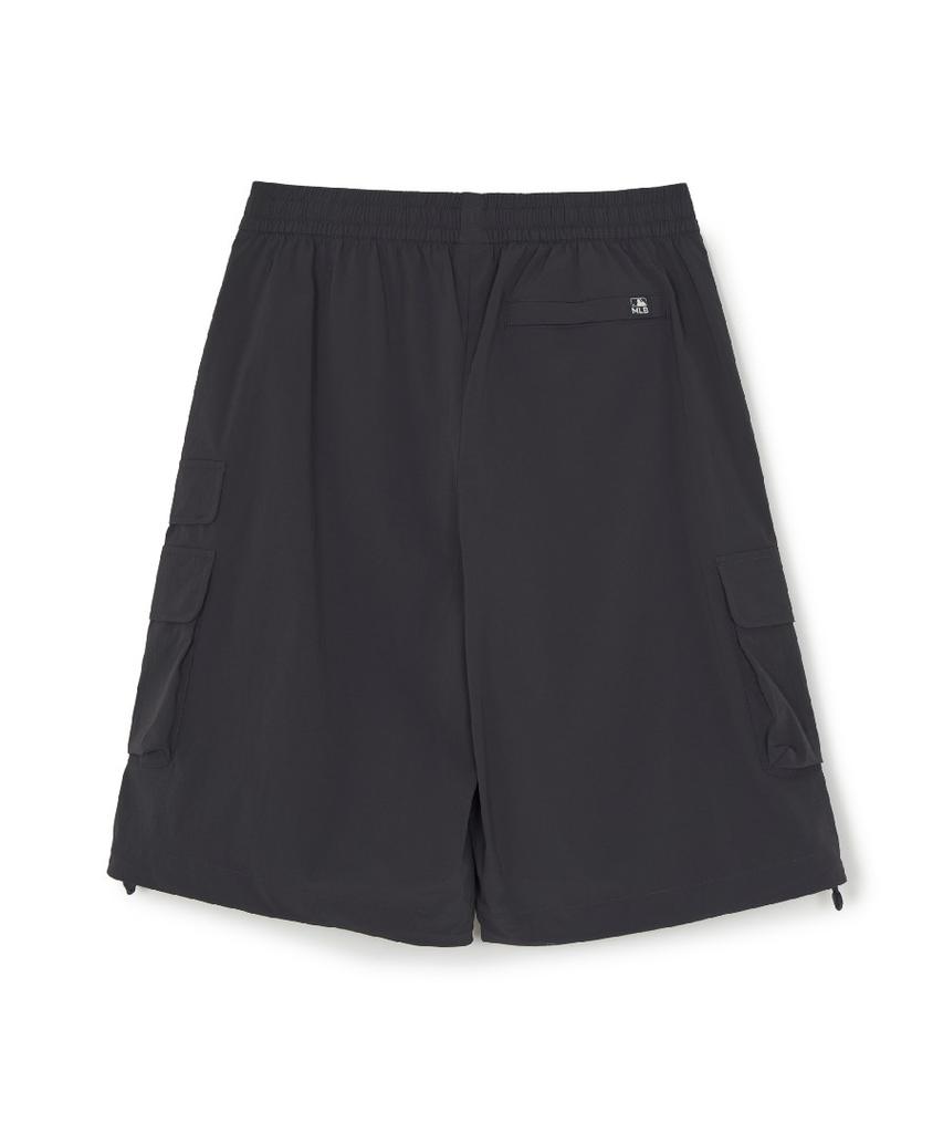 Emelbi Gorpcore Woven Multi-Cargo Length Shorts Ny (D.Charcoal Grey)