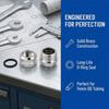2PCS Silver/Black Compression Fitting OD 14MM Water Cooling System  Water Cooling Build