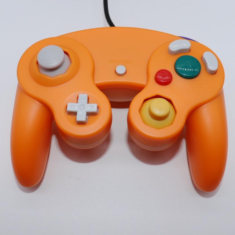 1 Peça Para Console de Jogo NGC Acessórios DIY Controlador de Jogo Para Gamecube NGC Gamepad com Fio de Botão Único Joystick