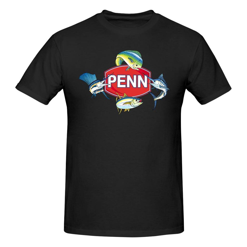 Penn Fishing Saltwater Slim Fit Tshirt Hong Kong Retro Original Tees