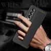 Matowy, jedwabiście twardy plastikowy uchwyt do Samsung Galaxy Z Fold 5 4 3 2 Opaska na nadgarstek Elastyczny pancerz do Z Fold5 Fold4 Fold3 Etui ochronne