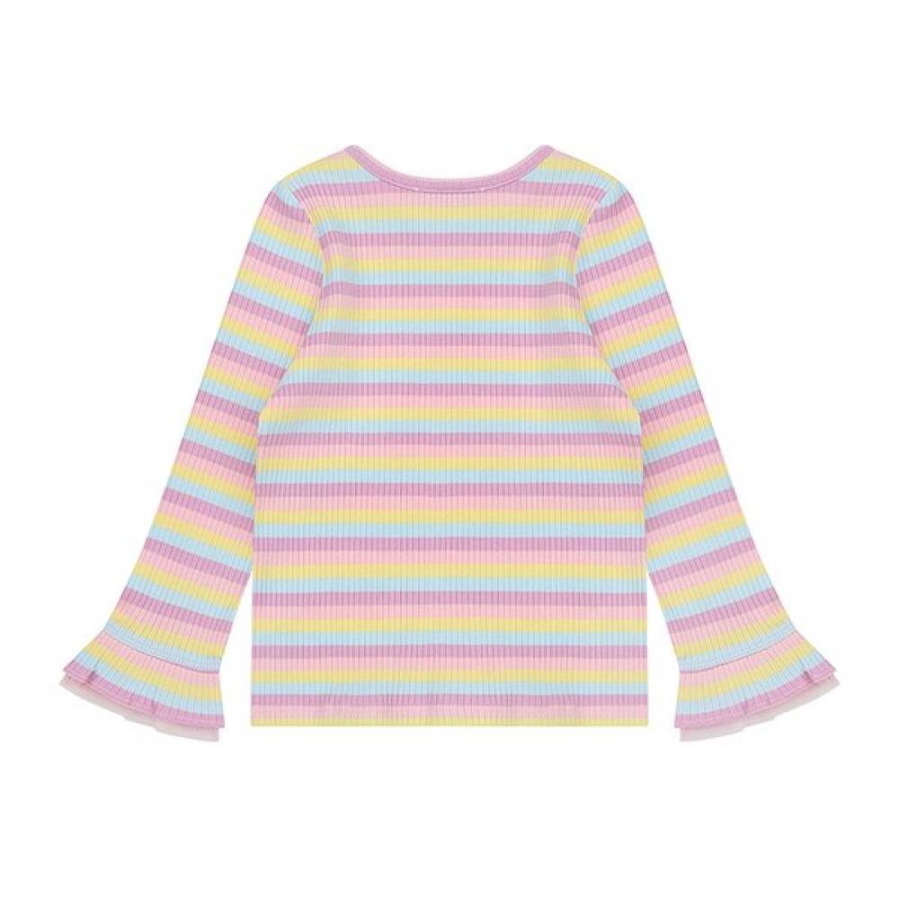 French Cat Pink STripe T shirT q64ddT312p1