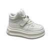 Fashion Casual Autumn and Winter Board Shoes Versatile Velvet Cotton Shoes European High-top Little White Shoes Women's Platform New Sports and