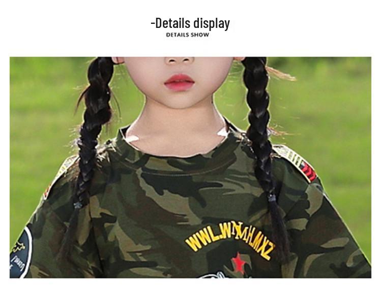 Set Estivo Corto Stylish Camouflage 2026 per Ragazzi e Ragazze