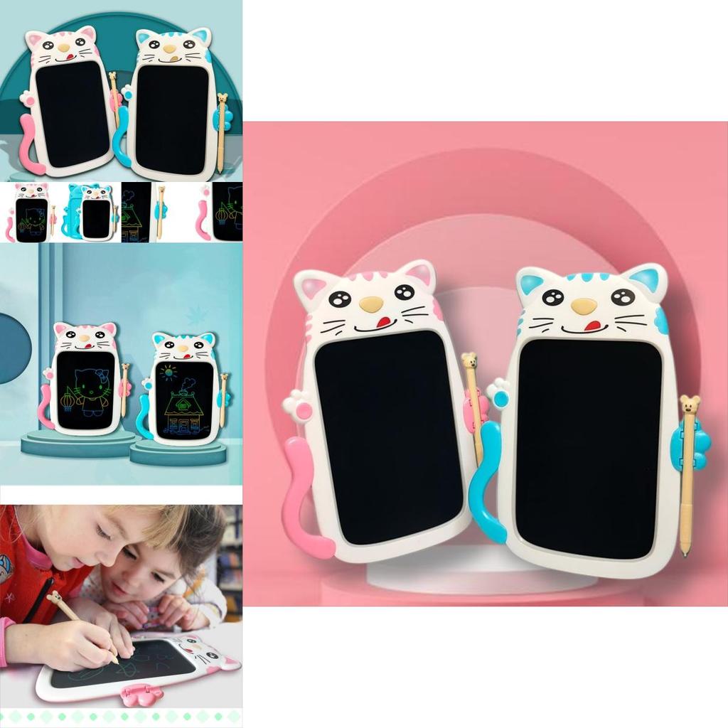 Cartoon Cat Lcd Writing Tablet For Kids