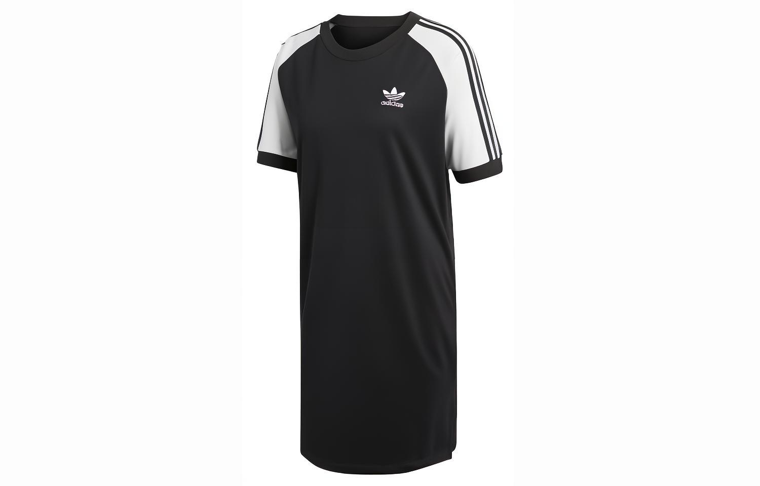 Adidas Originals Adicolour 3-Stripe raglan dress CE4961 32