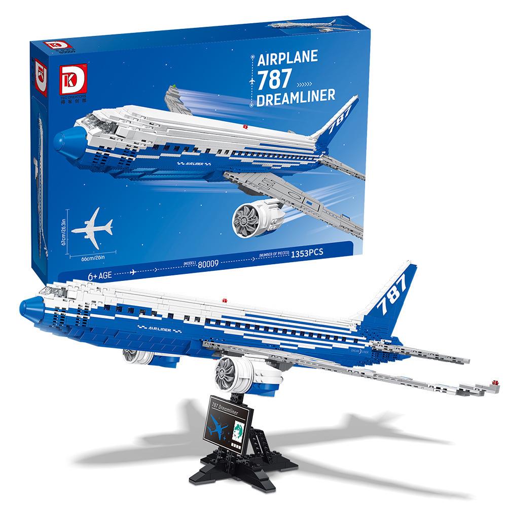 Конструктор Boeing 787 Dreamliner: Образовательный конструктор, совместимый с Lego
