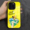 Sports Bike Cycling Tour De France Phone Case For IPhone 17 Air 16 E Pro Max 15 14 13 Mini 12 Pro 11 Max Plus Black Glass Cover