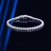 Mossan Stone Bracelet Light Luxury Exquisite 925 Sterling Silver 10 Points Mossan Diamond Bracelet Simple Full Diamond IINs