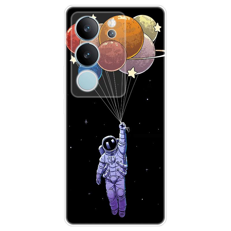 Soft Silicone For Vivo V29 Case TPU Painted Back Cover Vivo V29 Casing