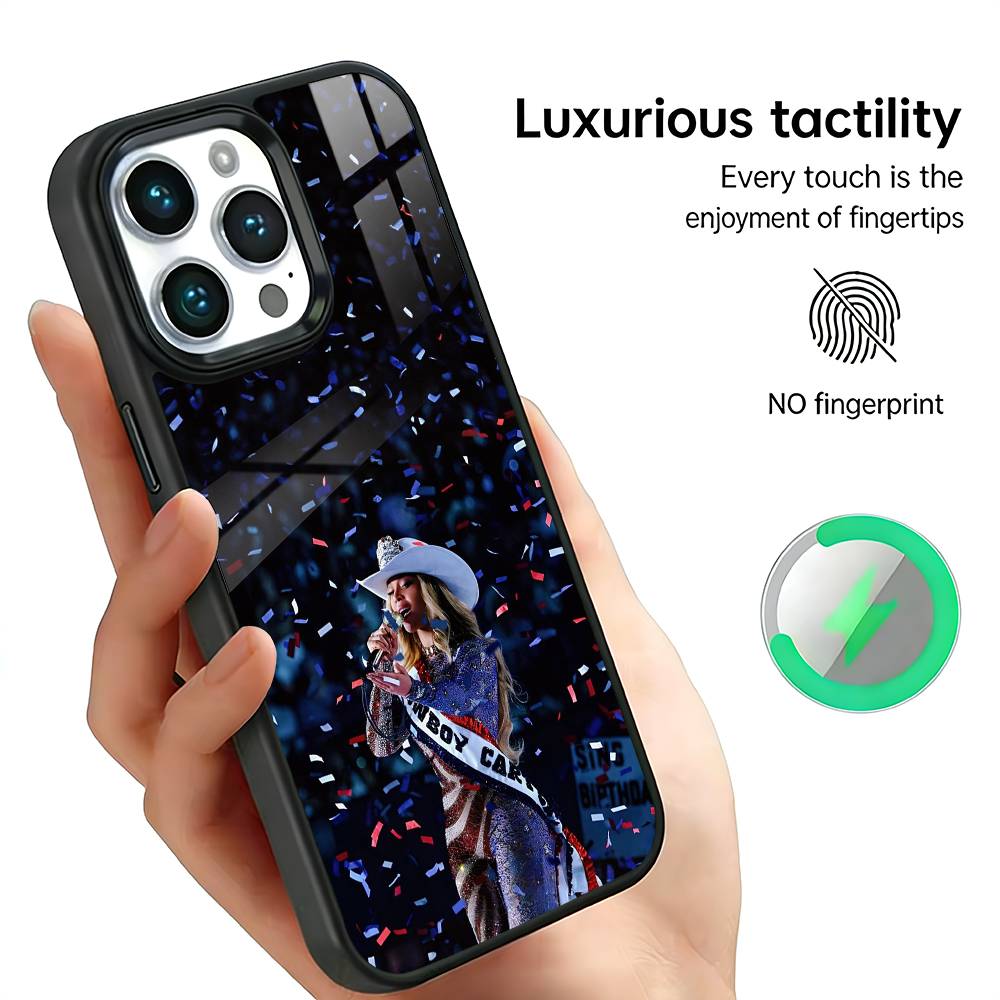 C-Carter Cowboy B-BEYONCE Phone Case For iPhone17,16,15,14,13,12,11 Plus,Pro Max For Magsafe Wireless Charging