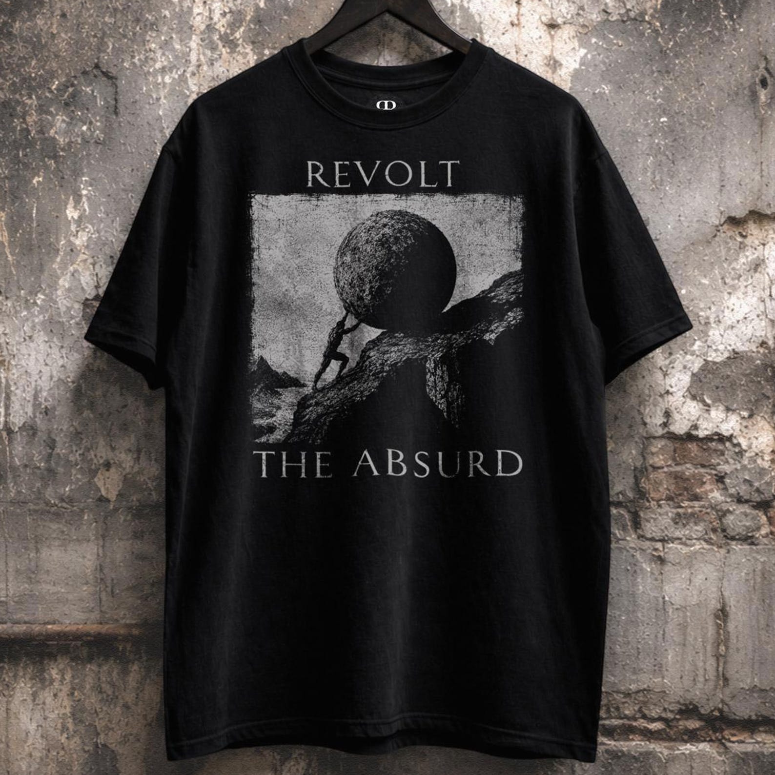 Revolt The Absurd Shirt, Myth Of Sisyphus, Absurdism L