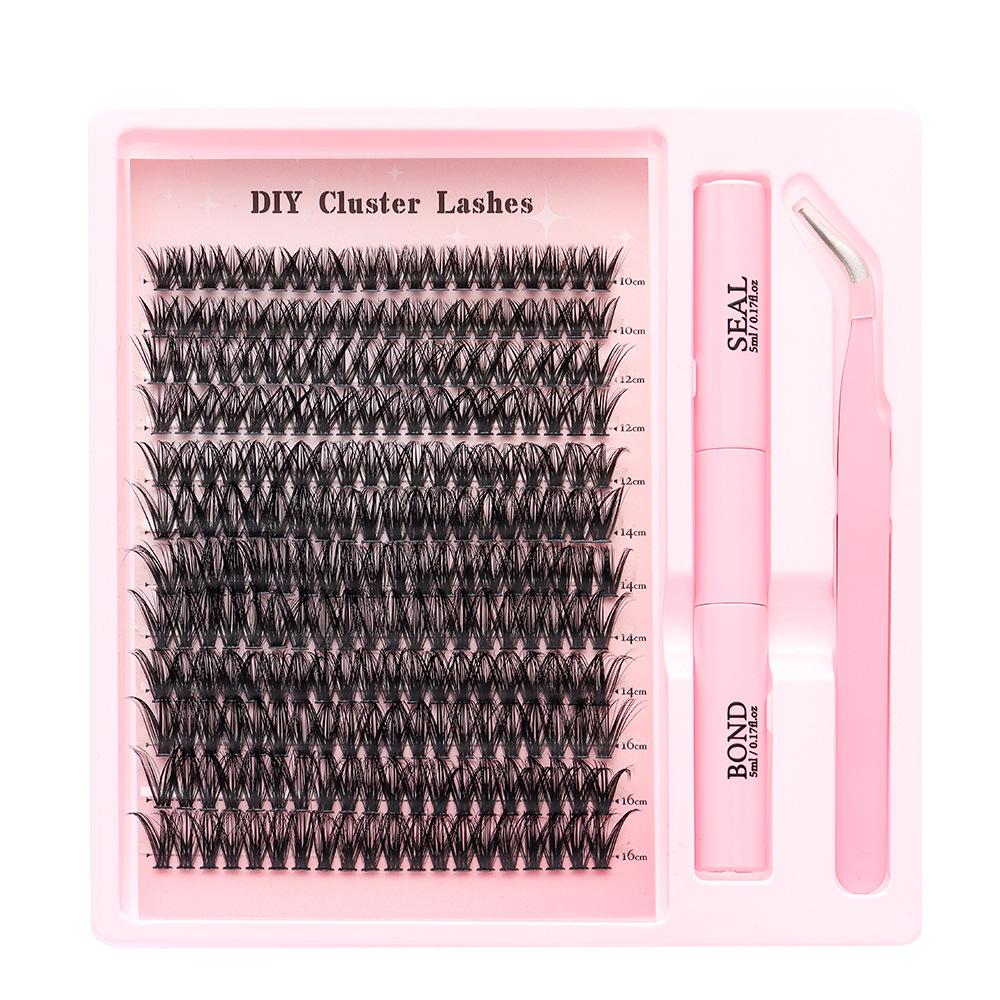 Diy Natural Curl Grafting Thick False Eyelashes Extension