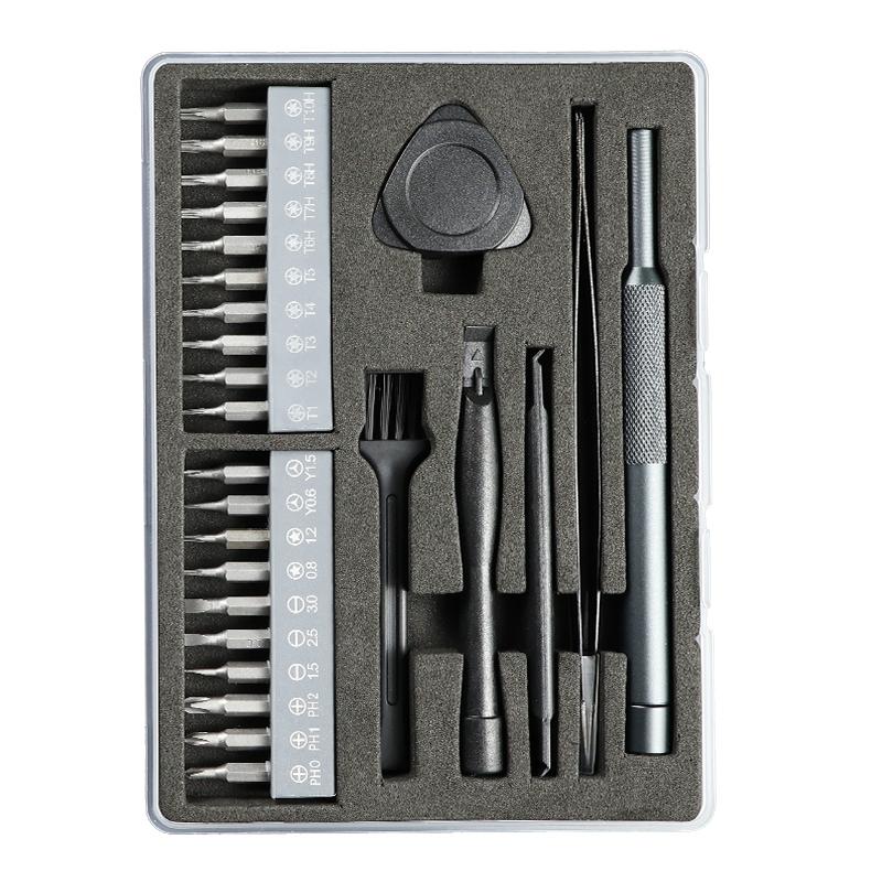 26 in 1 & 24 in 1 Precision Screwdriver Set,[Bearing Steel] 36-Tooth Mini Ratchet Wrench,Magnetic Offset Screwdriver Repair Tool