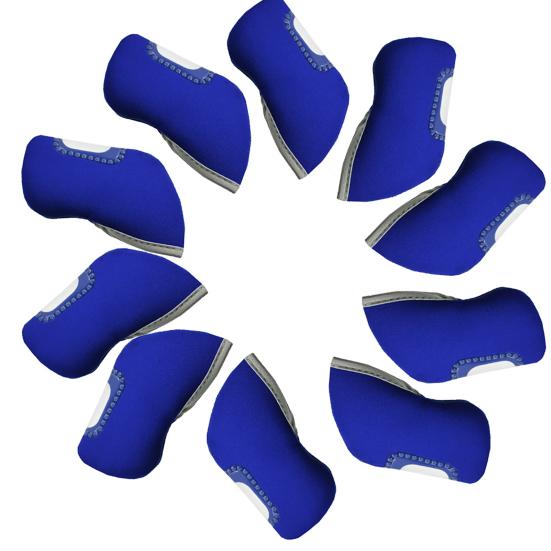 10 Pcs Golf Iron Covers Set Neoprene Golf Club Headcovers with Number Window